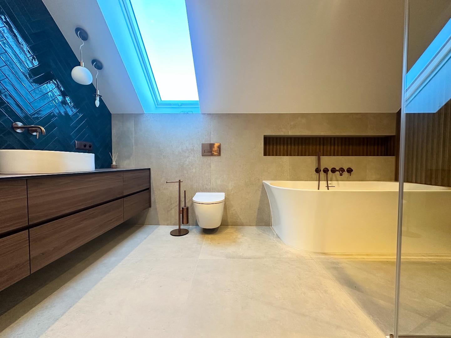 Nowoczesna łazienka premium — realizacja LOFTBAU Kraków
